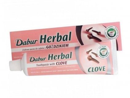 Zubní pasta Dabur s hřebíčkem