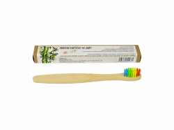 Bambusový dětský zubní kartáček