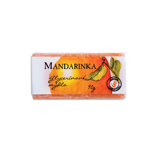 Glycerínové mýdlo Mandarinka / 90 g