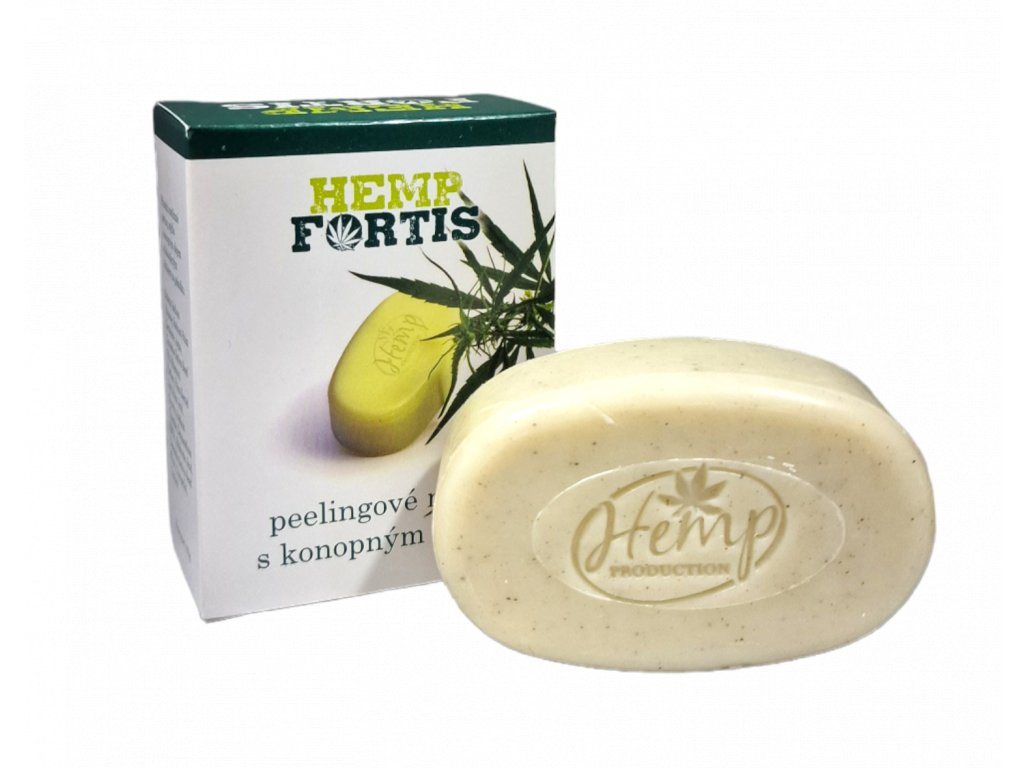 HEMPFORTIS mýdlo - peeling 100 g
